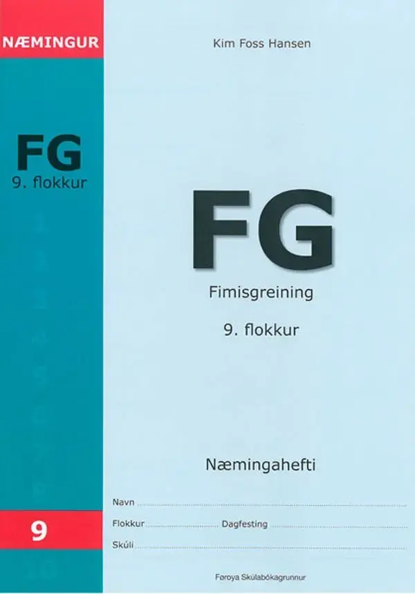 FG, Fimisgreining - 9. flokkur