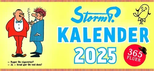 Storm P. - Kalender 2025 - 365 fluer