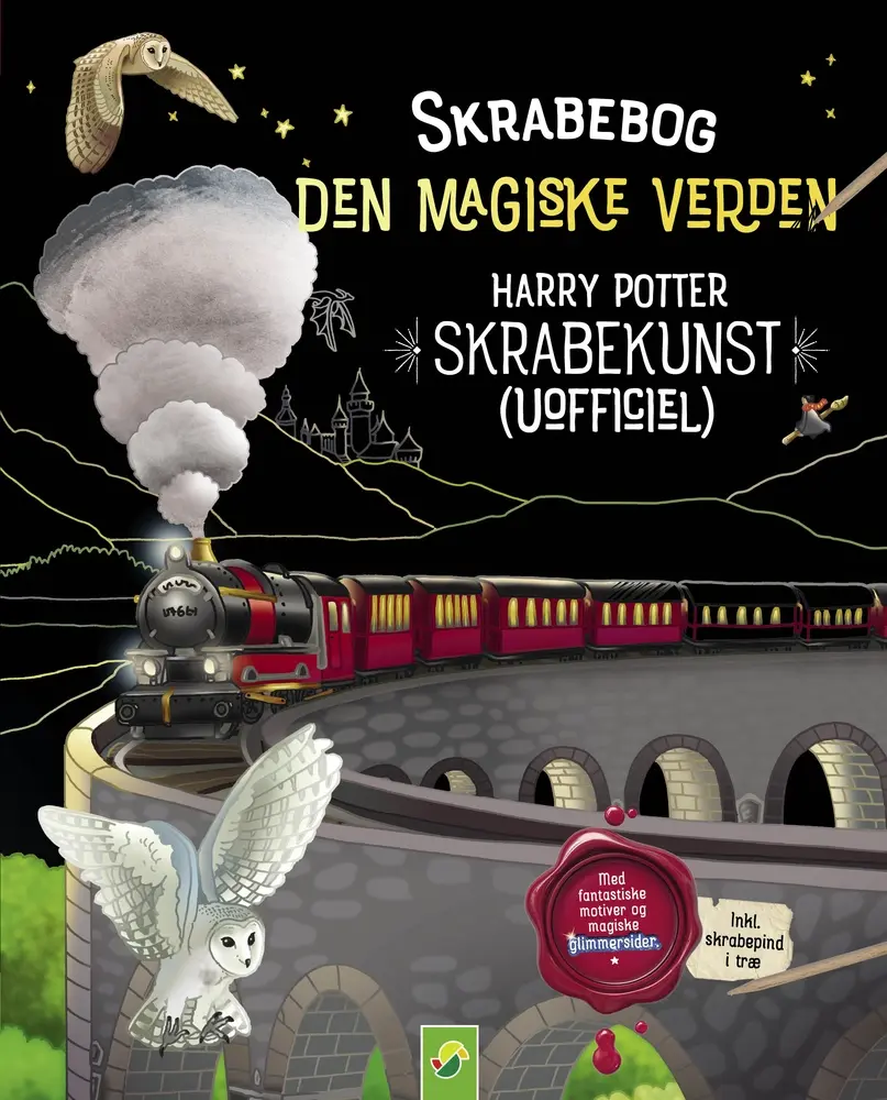 MAGISK VERDEN HARRY POTTER SKRABEKUNST (UOFFICIEL)