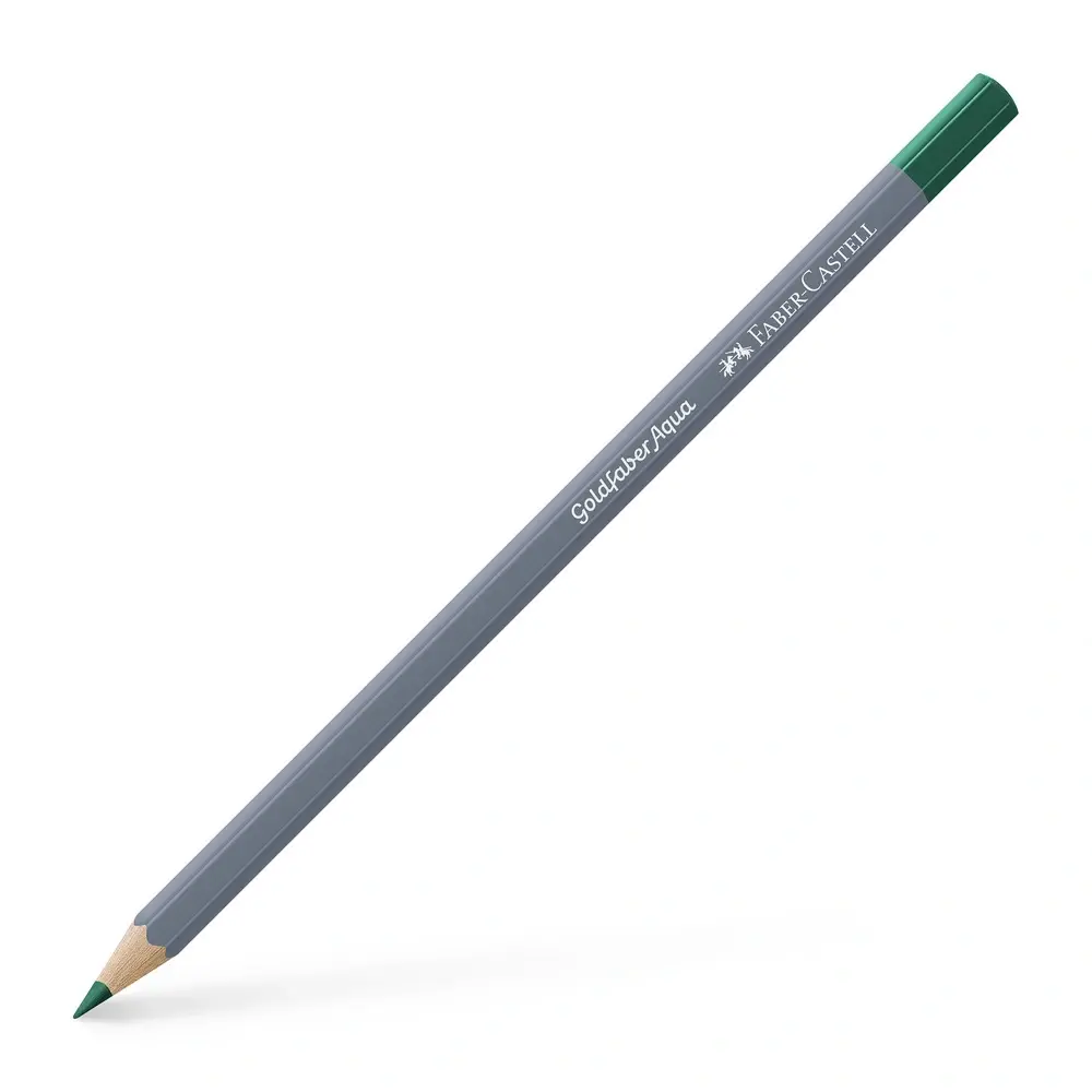 Farveblyant Goldfaber akvarel phthalo green 161