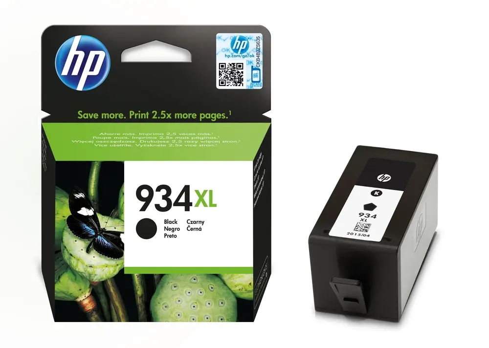 HP 934 xl black ink cartridge printerpatron 