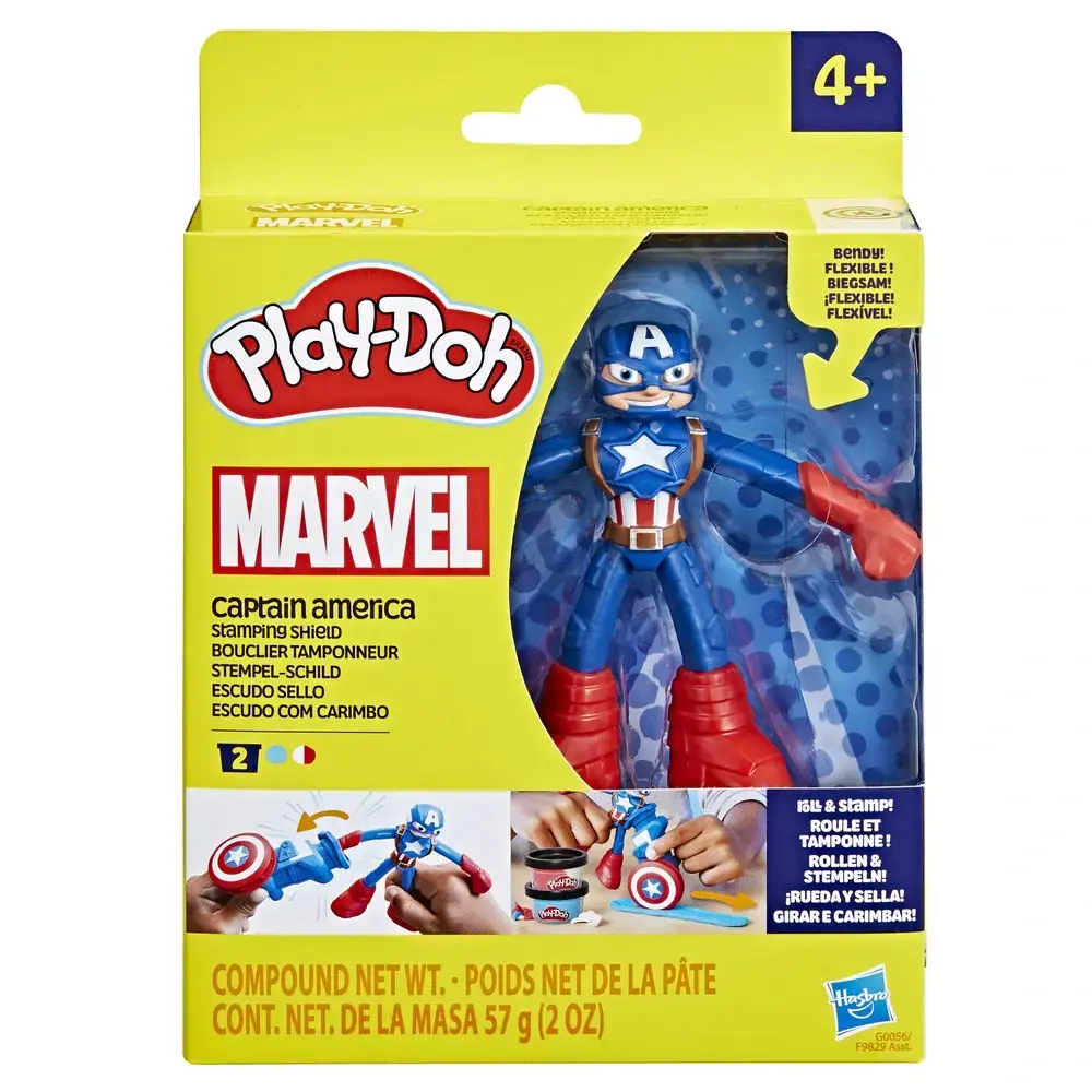 Play-Doh Marvel Captain America Stamping Shield