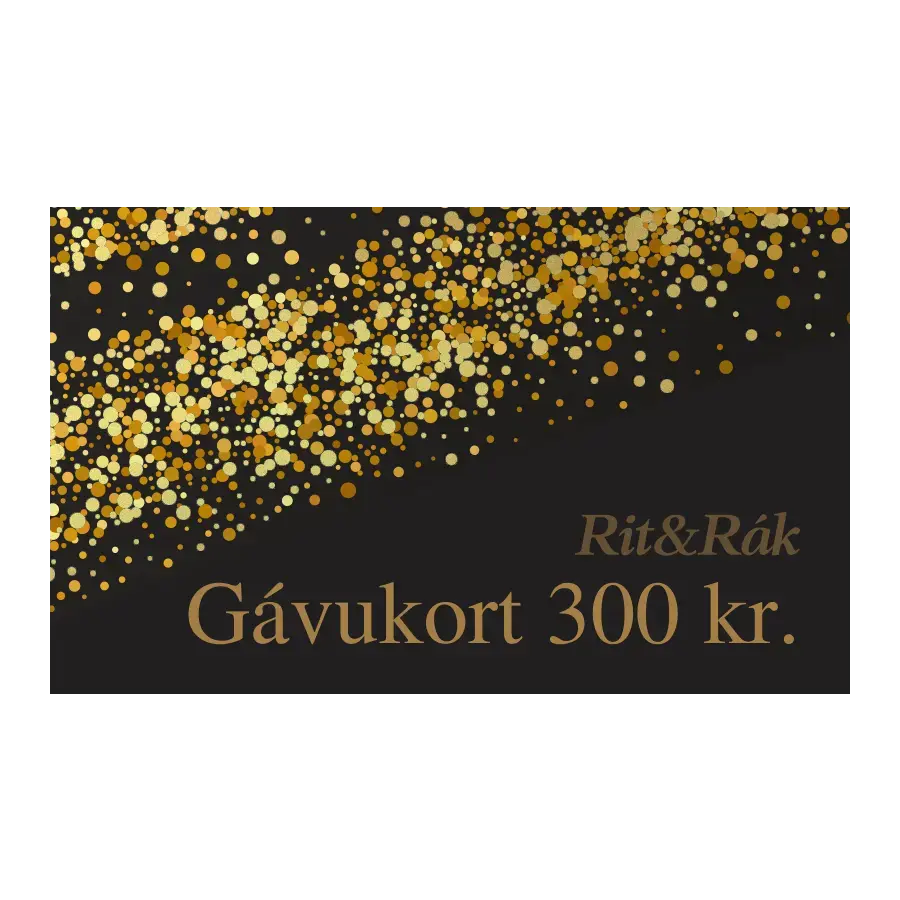 300 kr. Gávukort