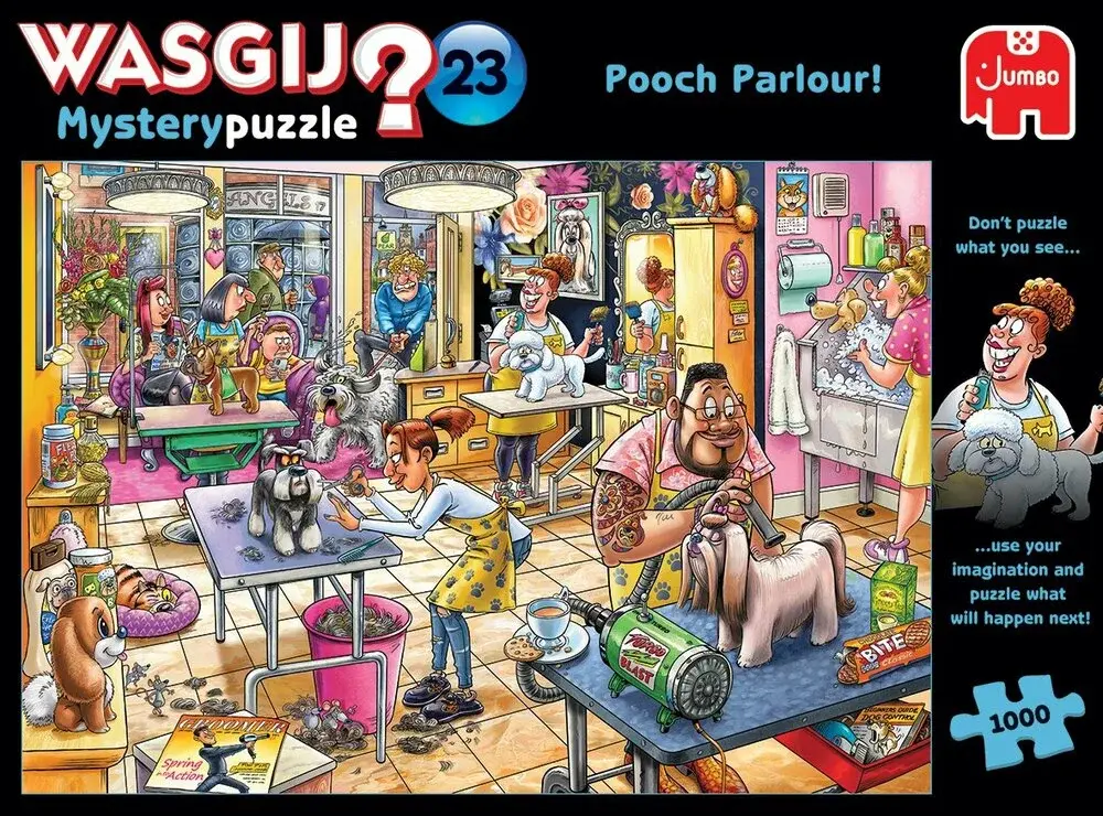 Wasgij Mystery 23 Pooch Parlour! 1000 brikker