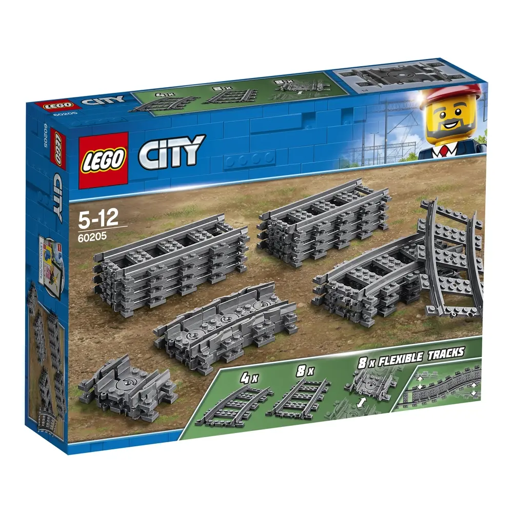 60205 LEGO CITY SPOR OG KURVER