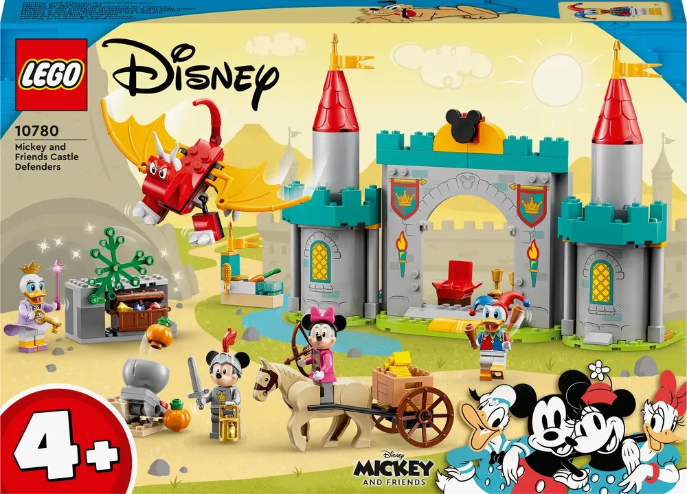 10780 LEGO Mickey And Friends Mickey Og Venner Forsvarer Slottet