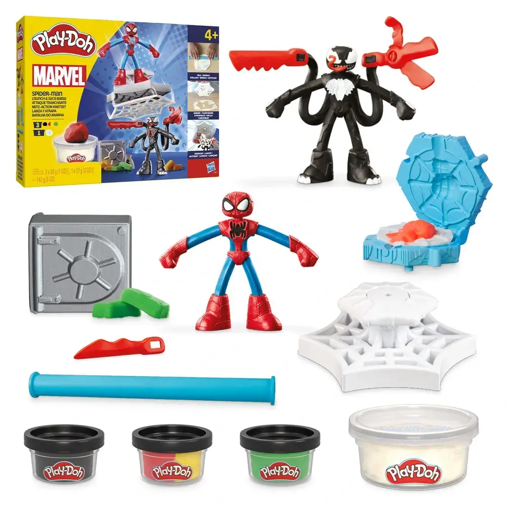 Play-Doh Marvel Spider-Man Launch & Slice Battle