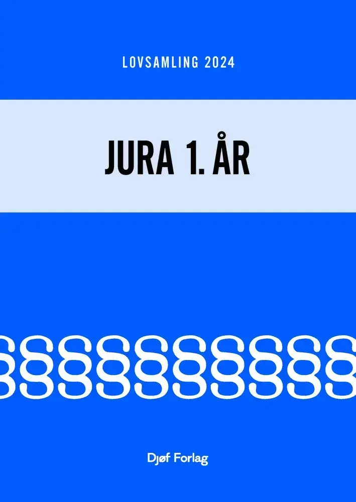 Lovsamling 2024 - Jura 1. år