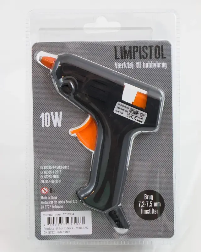 LIMPISTOL SORT UNIVERSAL 7,2MM 10W