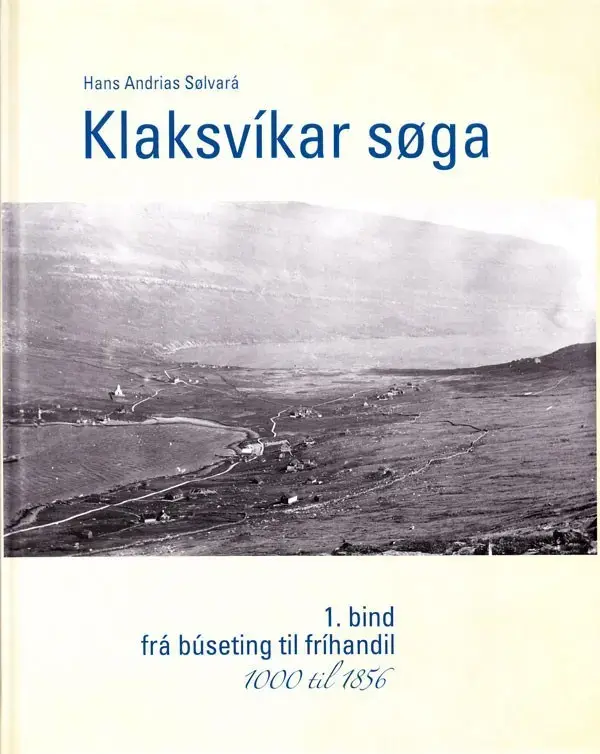 Klaksvíkar søga 1. bind