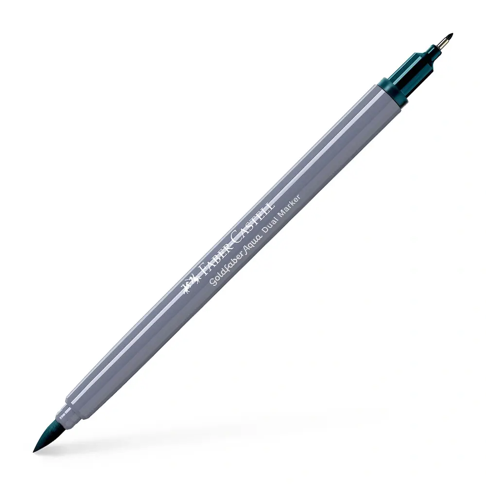 Tusser dobbelt Goldfaber Aqua deep green 158