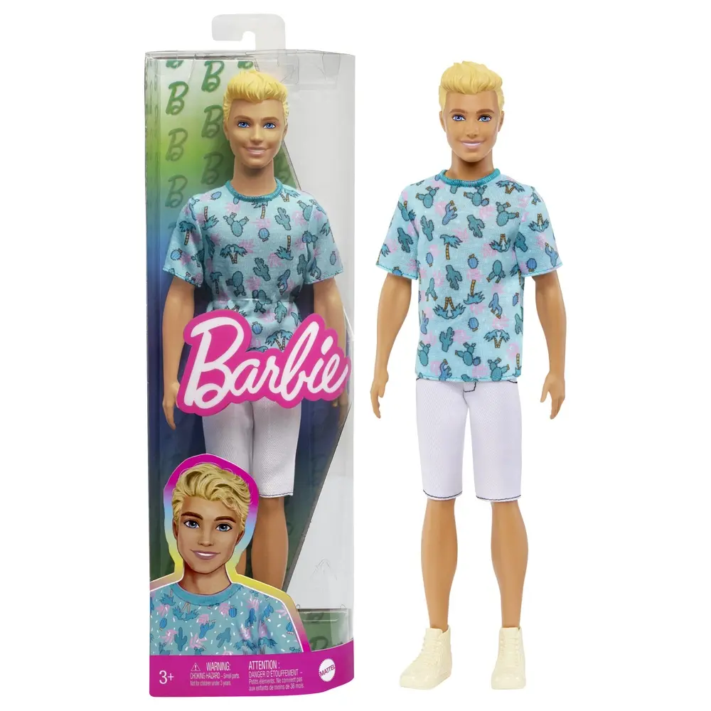 Barbie Fashionista Ken Blue Shirt