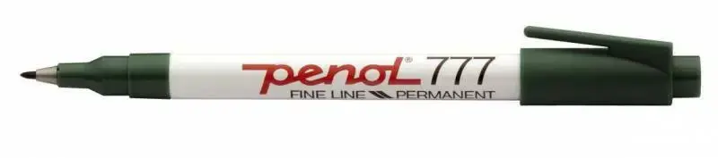 Marker Penol 777 1,0mm sort permanent