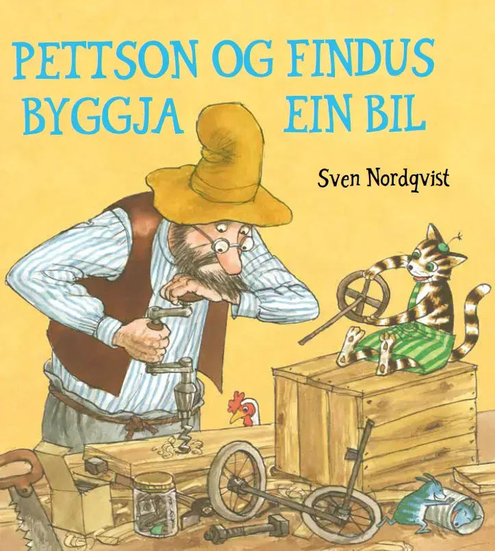 Pettson og Findus byggja ein bil (16)