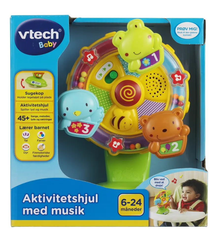 Vtech Baby Aktivitetshjul med musik 