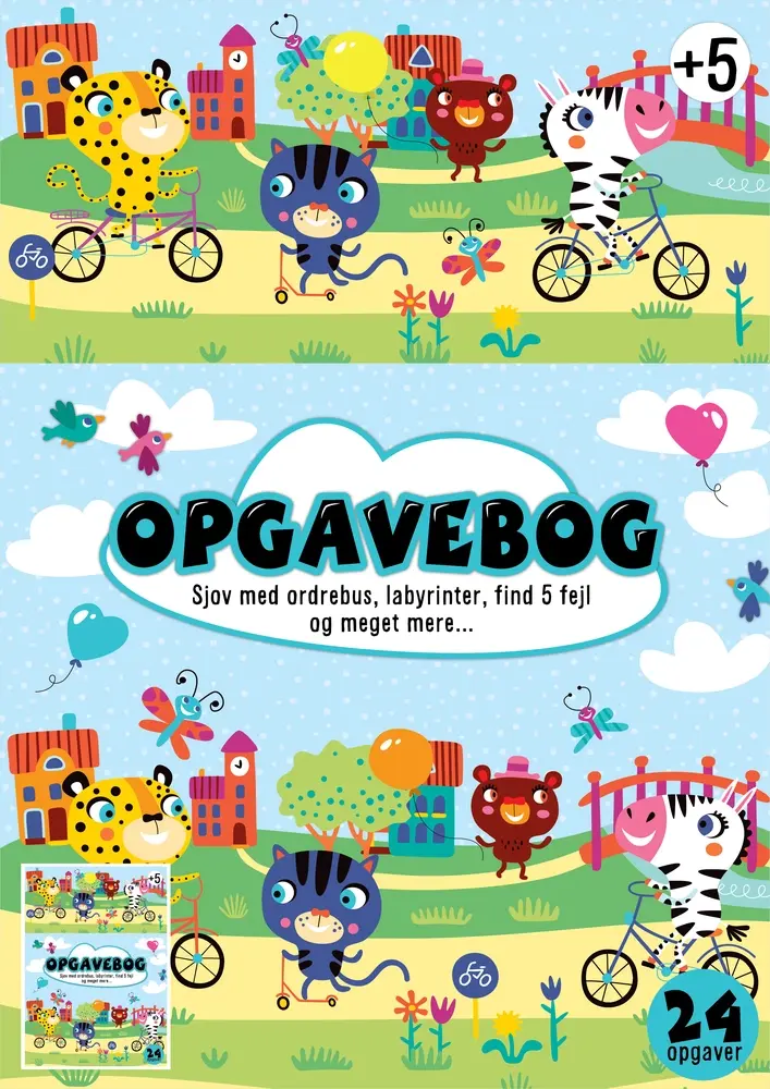 Opgavebog Blå 24 opgaver