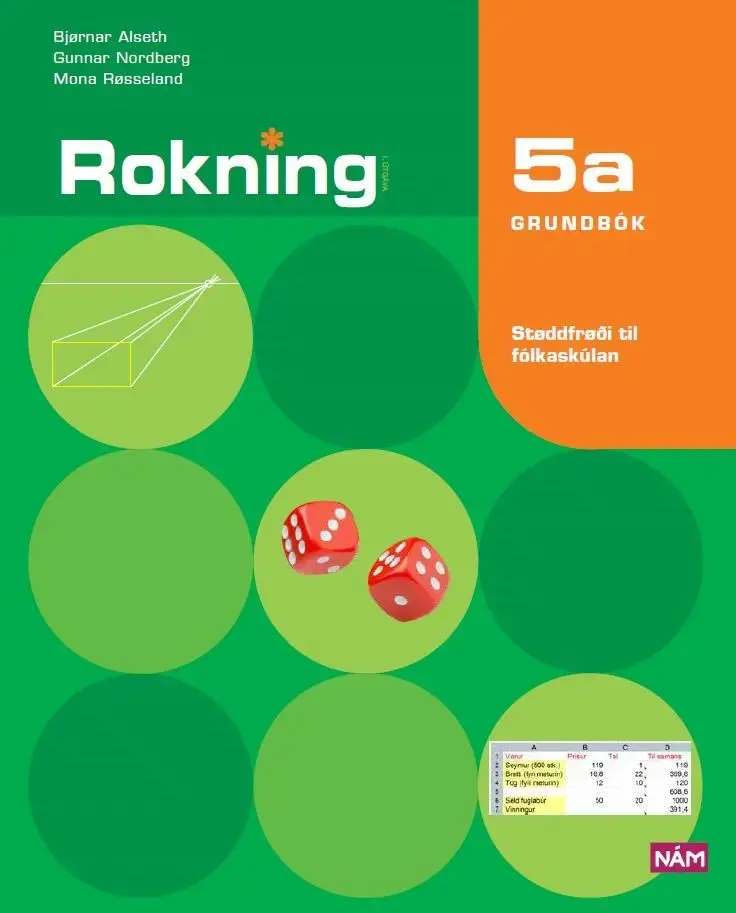 Rokning 5a, Grundbók