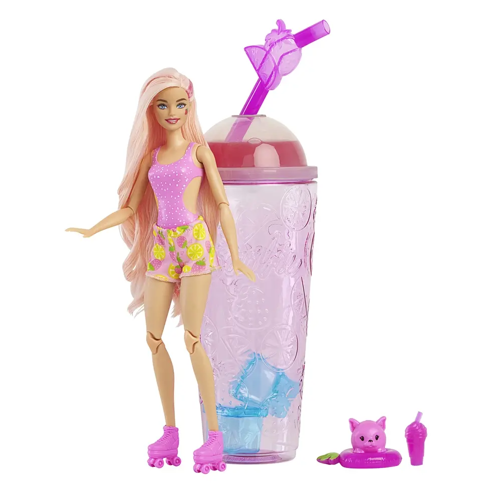 Barbie Pop Reveal Juicy Fruits Strawberry Lemonade