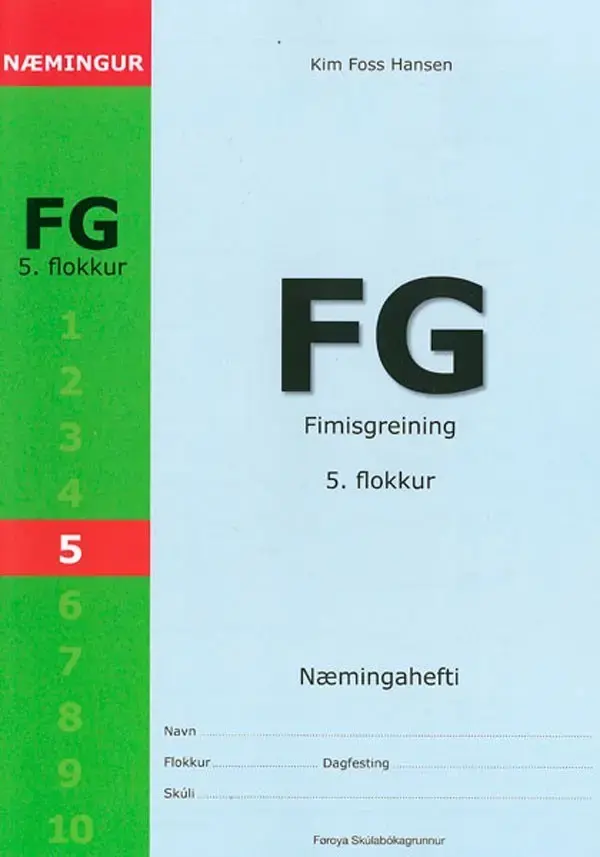 FG, fimisgreining - 5. flokkur