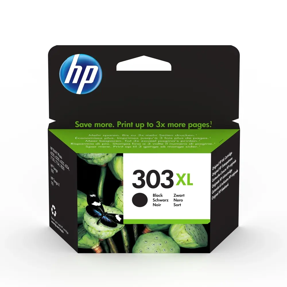 HP 303 xl black ink cartridge printerpatron 