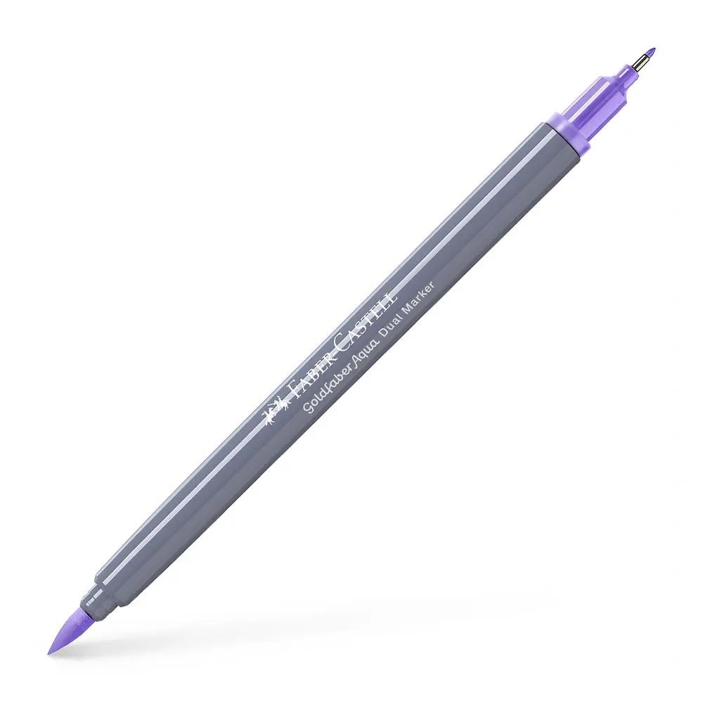 Tusser dobbelt Goldfaber Aqua light violet 139