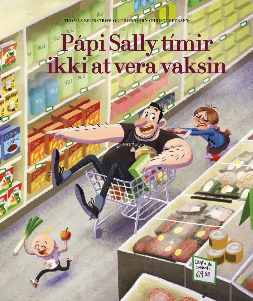 Pápi Sally tímir ikki at vera vaksin