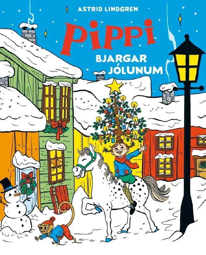 Pippi bjargar jólunum