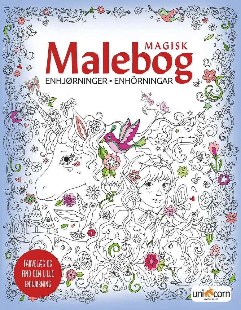 Magisk Malebog - Enhjørninger