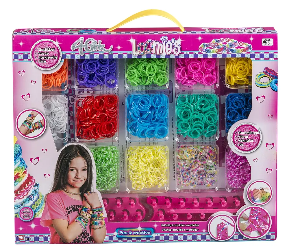 Loombands 2800 stk