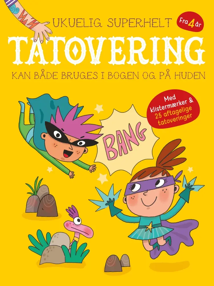 Ukuelig Superhelt - Tatovering