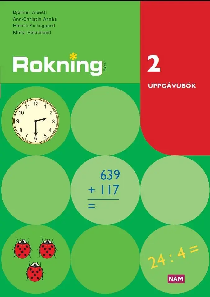 Rokning 2, uppgávubók