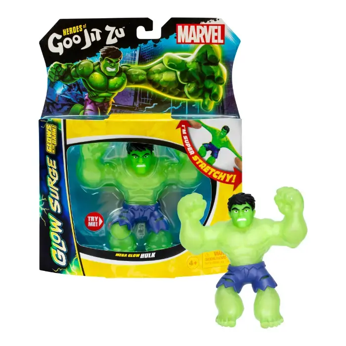 Goo Jit Zu Marvel Glow Surge Hulk