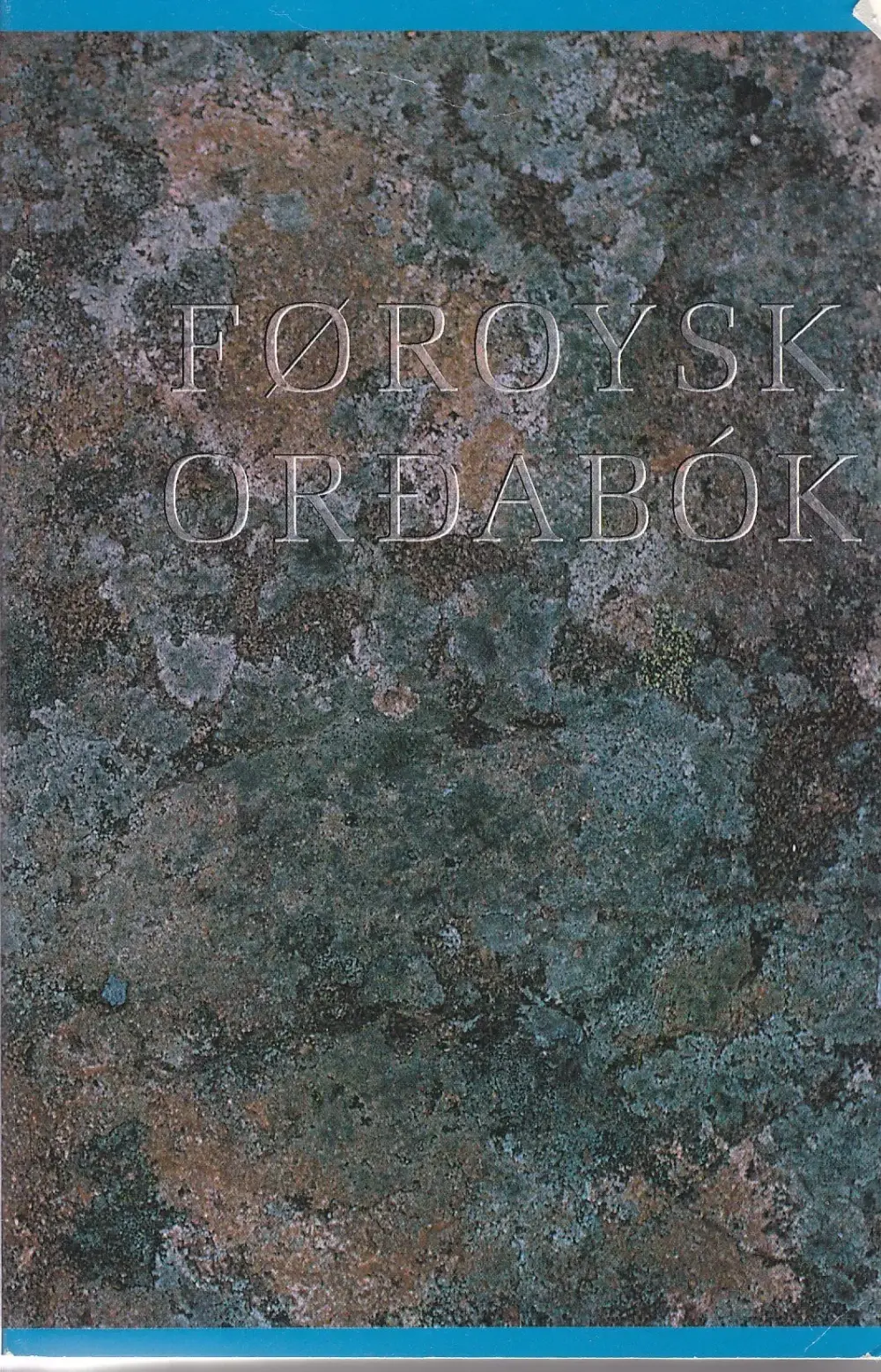 Føroysk orðabók, innb.