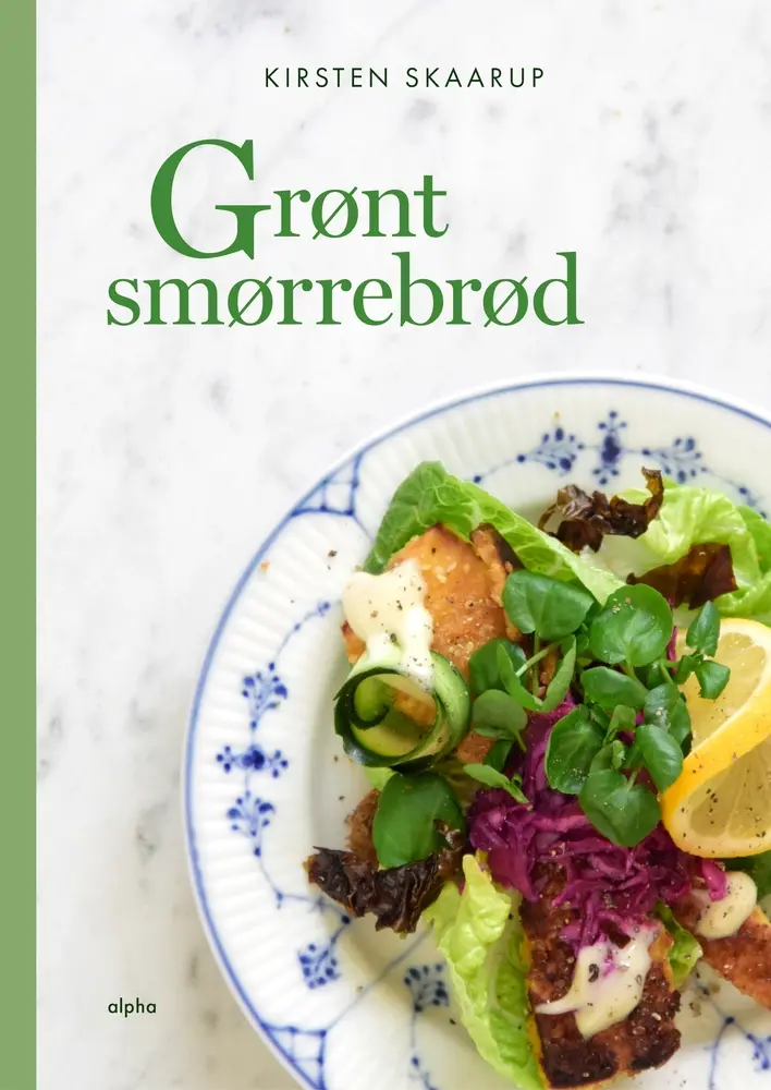 Grønt smørrebrød