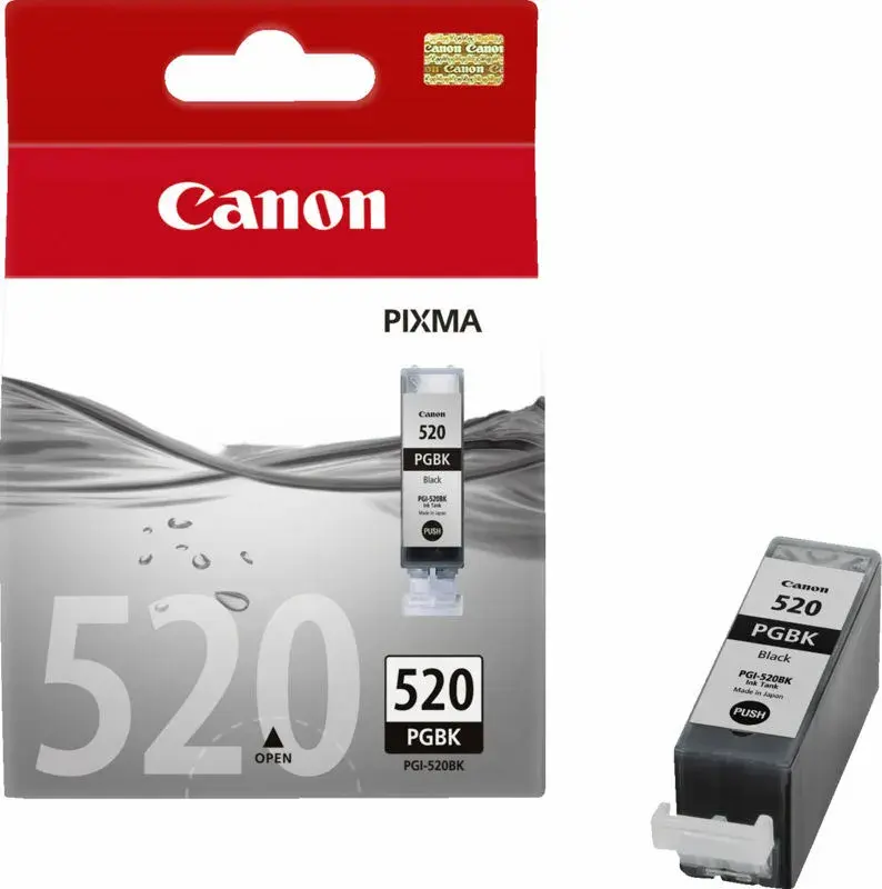 Canon PGI-520bk black ink cartridge printerpatron 